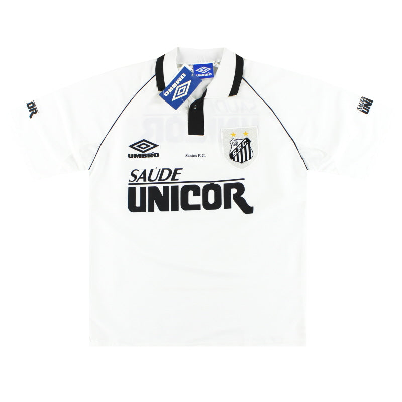 1997 Santos Umbro Home Shirt *w/tags* L Football Shirt