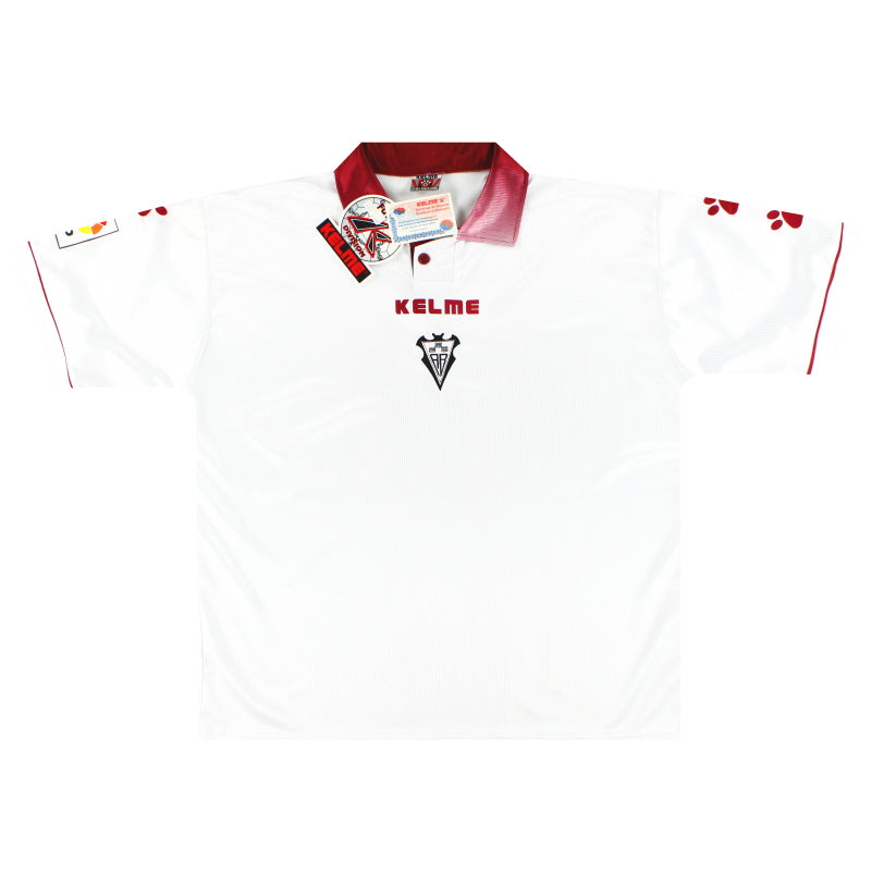 1998-00 Albacete Balompie Kelme Away Shirt *w/tags* XL Football Shirt