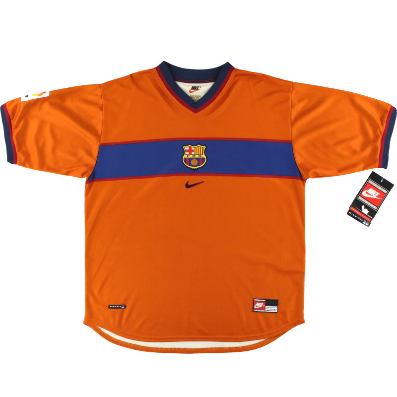 1998-00 Barcelona Nike Third Shirt *w/tags* XL Football Shirt