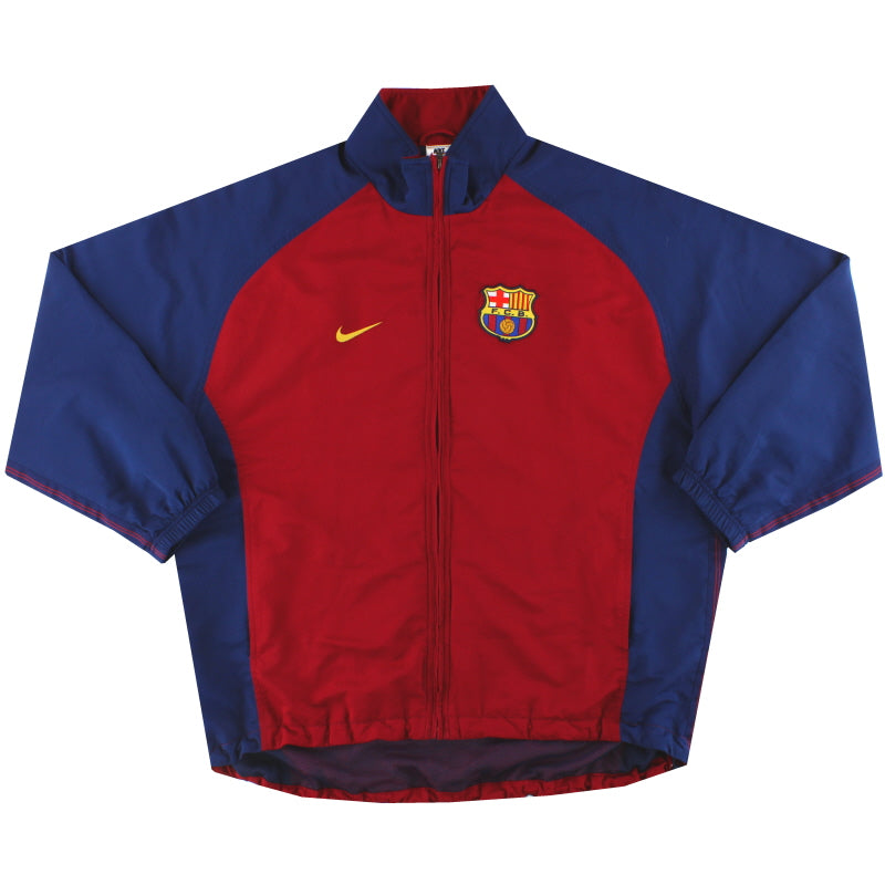 1998-00 Barcelona Nike Track Jacket L Jacket