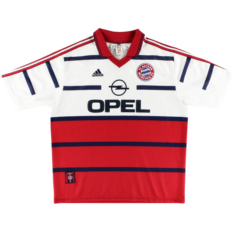 1998-00 Bayern Munich adidas Away Shirt *Mint* M Football Shirt