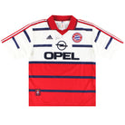 1998-00 Bayern Munich adidas Signed Away Shirt L Football Shirt