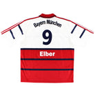 1998-00 Bayern Munich Away Shirt Elber #9 XL Football Shirt