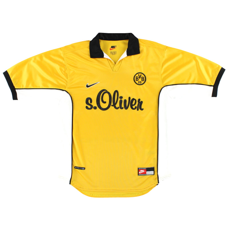 1998-00 Borussia Dortmund Nike Home Shirt XL.Boys Football Shirt