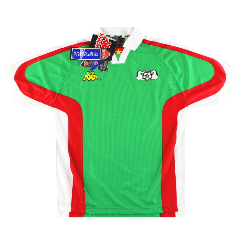 1998-00 Burkina Faso Kappa Home Shirt *w/tags* L Football Shirt