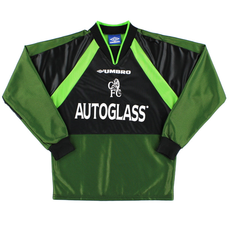 1998-00 Chelsea Umbro Goalkeeper Shirt Y Football Shirt