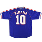 1998-00 France adidas Home Shirt Zidane #10 XL Football Shirt