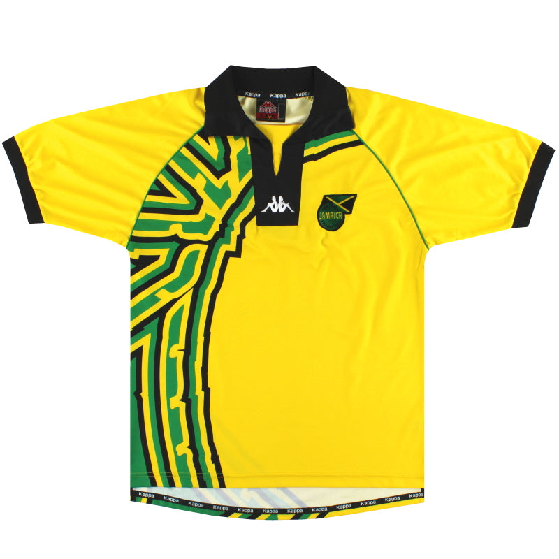 1998-00 Jamaica Kappa Home Shirt *Mint* M Football Shirt