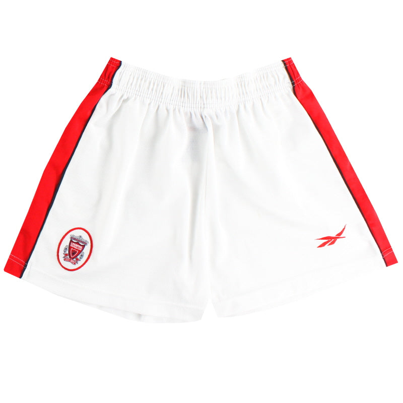 1998-00 Liverpool Reebok Away Shorts S Football Shorts