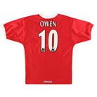 1998-00 Liverpool Reebok Home Shirt Owen #10 XL Football Shirt