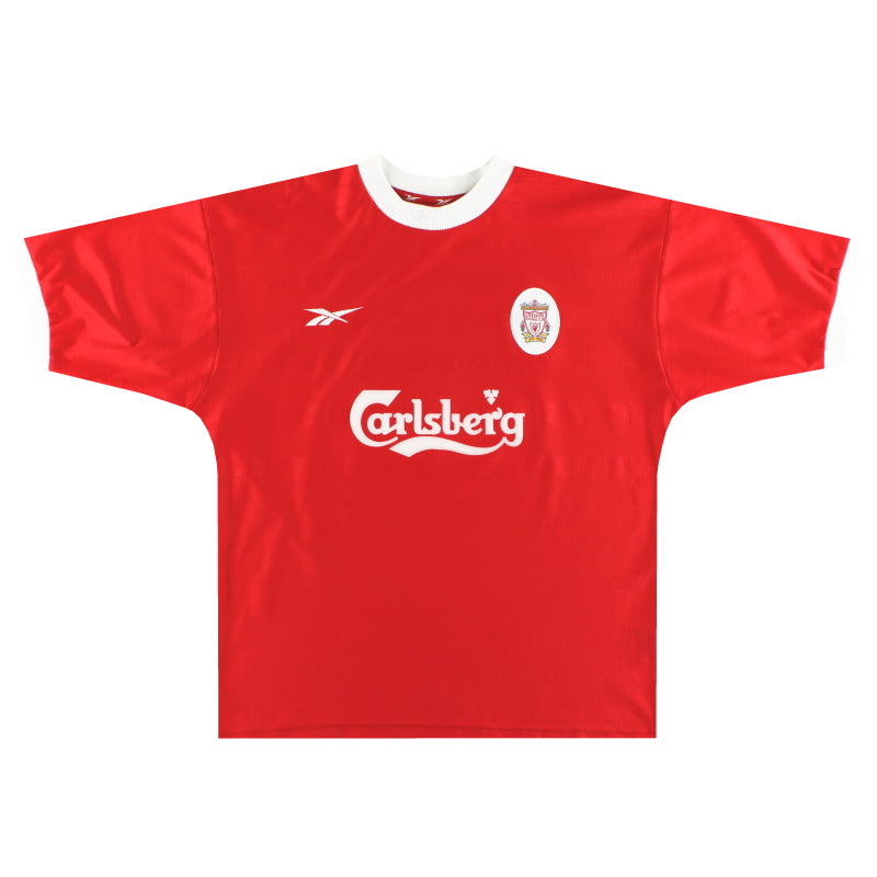 1998-00 Liverpool Reebok Home Shirt *Mint* S Football Shirt