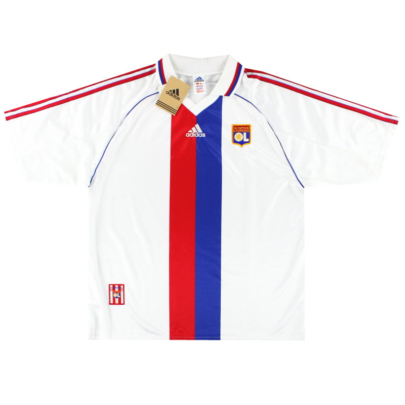 1998-00 Lyon adidas Home Shirt *w/tags* XL Football Shirt