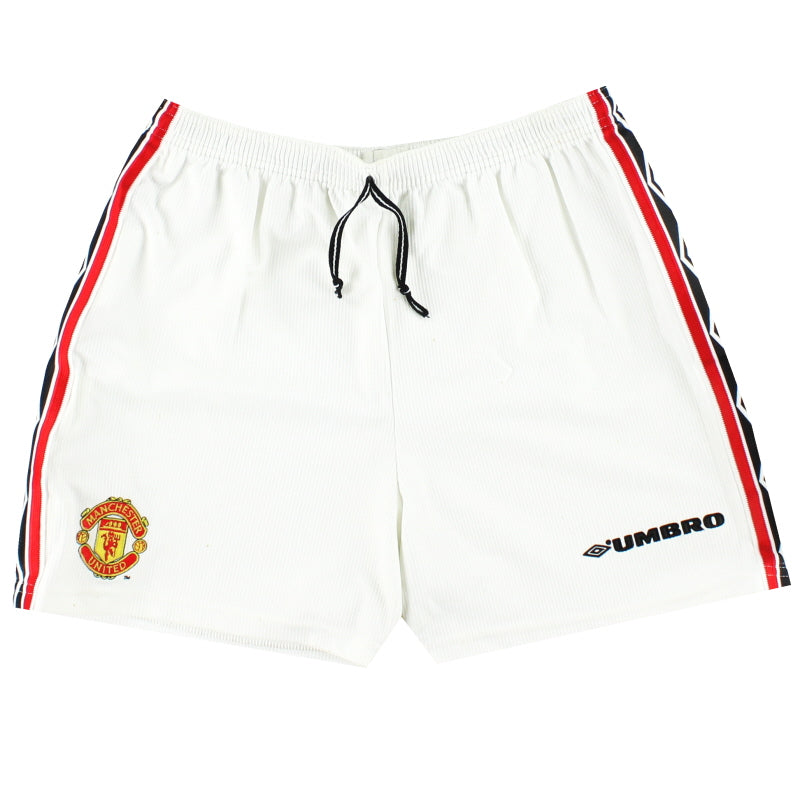 1998-00 Manchester United Home Shorts S Football Shorts