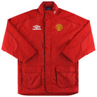 1998-00 Manchester United Umbro Padded Bench Coat L Jacket