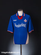 1998-00 Oldham Home Shirt L Football Shirt