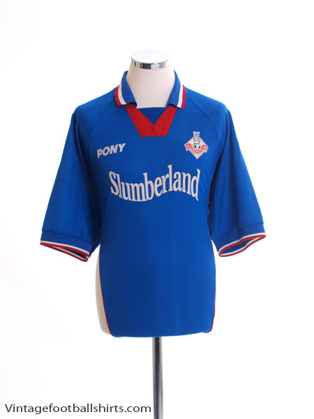 1998-00 Oldham Home Shirt XL Football Shirt