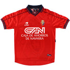 1998-00 Osasuna Home Shirt M Football Shirt