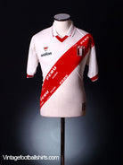 1998-00 Peru Home Shirt M Football Shirt