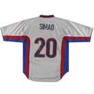 1998-01 Barcelona Nike Away Shirt Simao #20 L Football Shirt