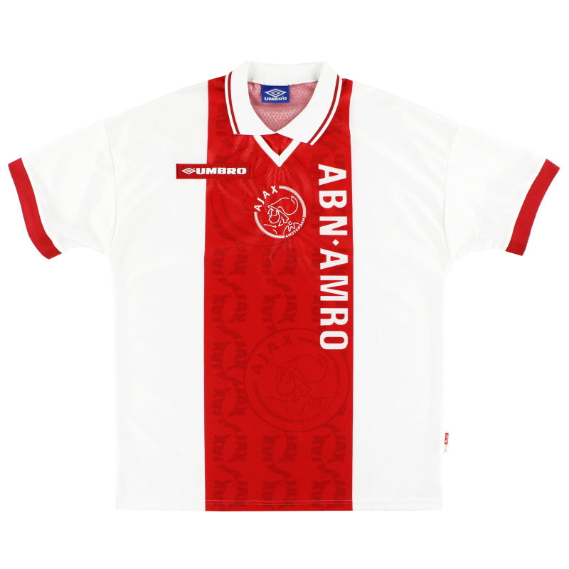 1998-99 Ajax Umbro Home Shirt L Football Shirt