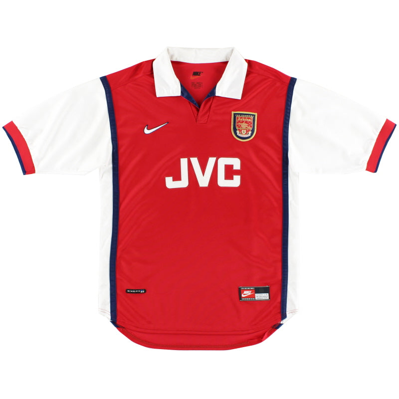 1998-99 Arsenal Nike Home Shirt L Football Shirt