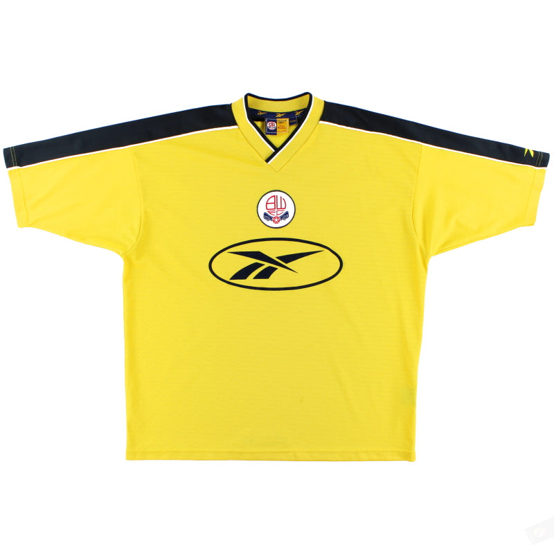 1998-99 Bolton Match Issue Away Shirt #15 XL Football Shirt