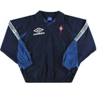 1998-99 Celta Vigo Umbro Drill Top *Mint* XL Training Top