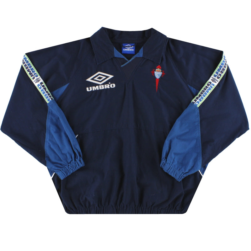 1998-99 Celta Vigo Umbro Drill Top *Mint* XL Training Top