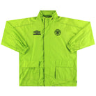 1998-99 Celtic Umbro Hooded Rain Jacket L Jacket