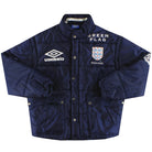 1998-99 England Umbro Bubble Jacket *As New* M Jacket