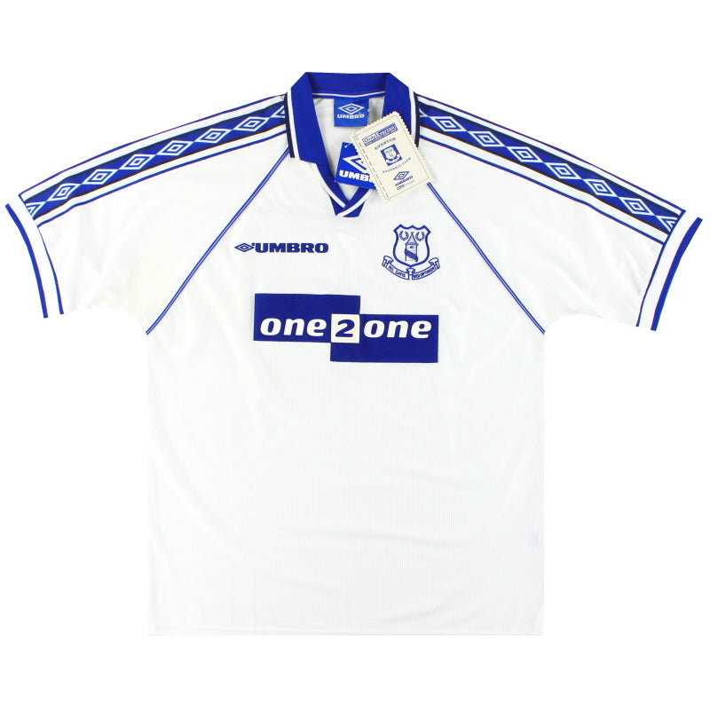 1998-99 Everton Umbro Away Shirt *w/tags* XL Football Shirt