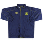 1998-99 Everton Umbro Lightweight Hooded Jacket *As New* L Jacket