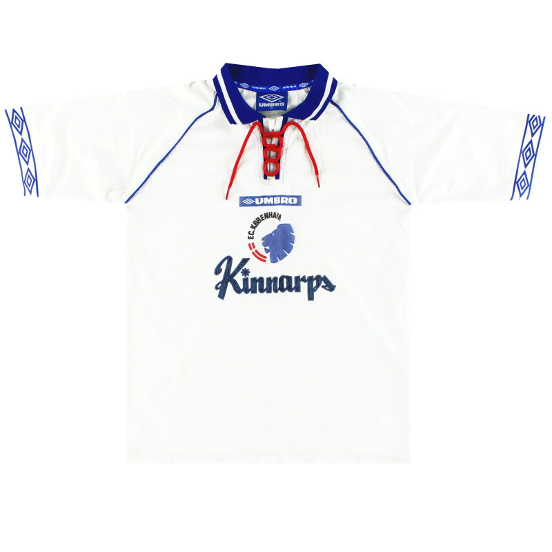 1998-99 FC Copenhagen Umbro Womens Home Shirt L Football Shirt