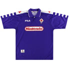 1998-99 Fiorentina Fila Home Shirt XL Football Shirt