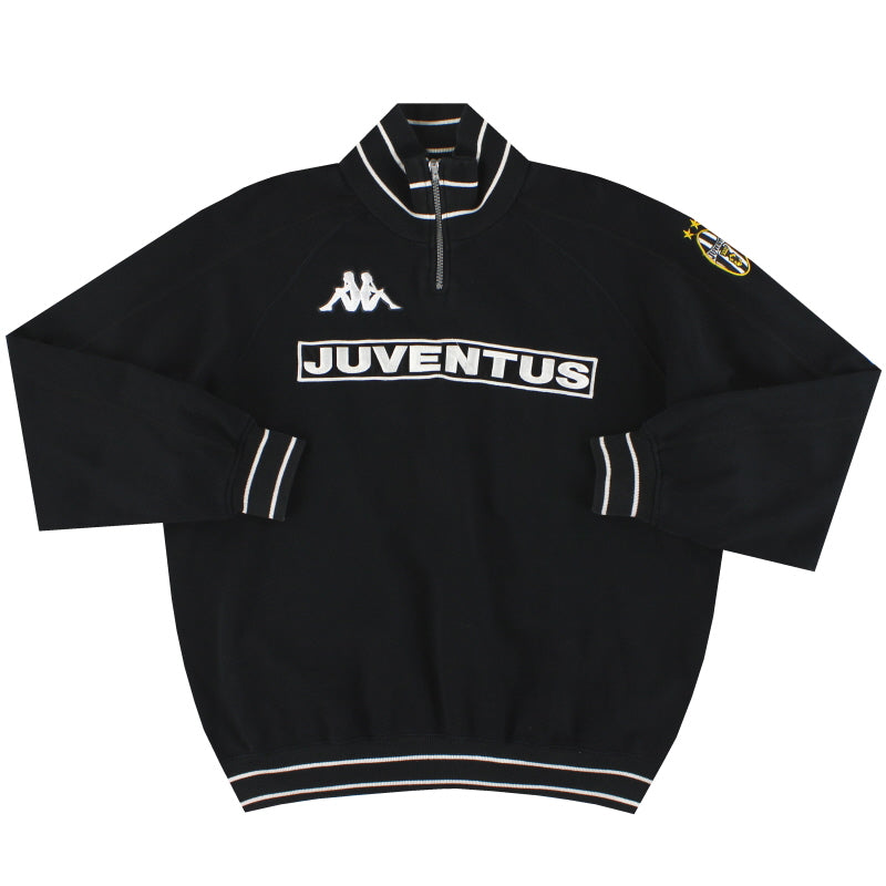 1998-99 Juventus Kappa 1/4 Zip Training Top XL Football Shirt