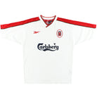 1998-99 Liverpool Reebok Away Shirt Y  Football Shirt