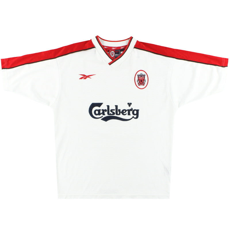 1998-99 Liverpool Reebok Away Shirt Y  Football Shirt