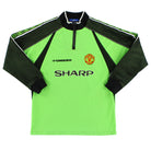 1998-99 Manchester United Umbro Goalkeeper Shirt Y Football Shirt