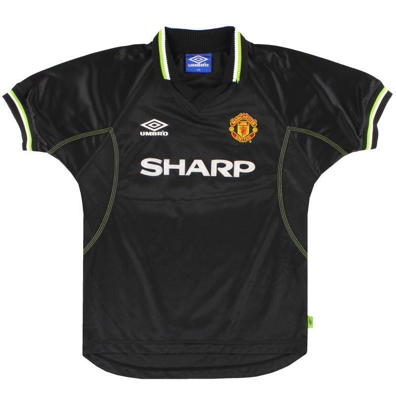 1998-99 Manchester United Umbro Third Shirt Y Football Shirt