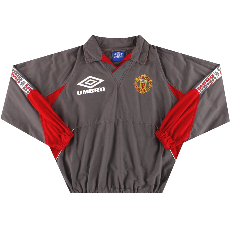 1998-99 Manchester United Umbro Drill Top S Training Top