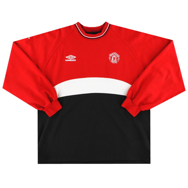 1998-99 Manchester United Umbro Academy Sweatshirt XL Sweatshirt