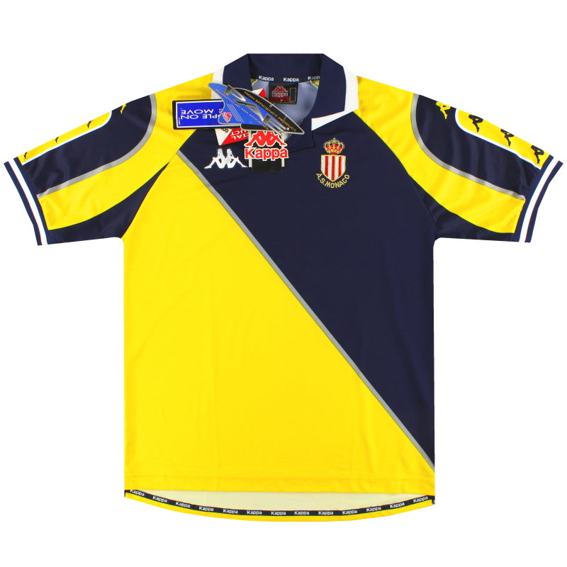 1998-99 Monaco Kappa Away Shirt *w/tags* XL Football Shirt