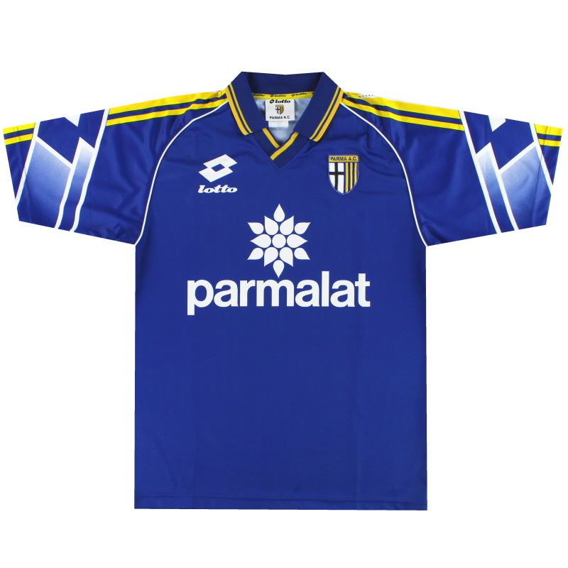 1998-99 Parma Training Lotto Shirt *Mint* XL Football Shirt