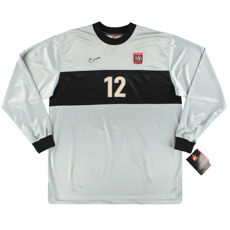 1998-99 Poland Nike Match Issue Goalkeeper Shirt #12 *w/tags* XXL Football Shirt