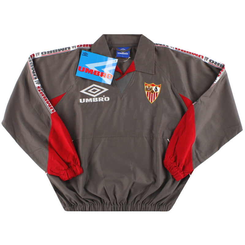 1998-99 Sevilla Umbro Drill Top *w/tags* M Training Top