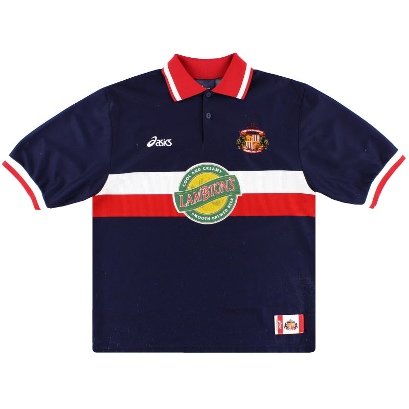 1998-99 Sunderland Asics Away Shirt M Football Shirt