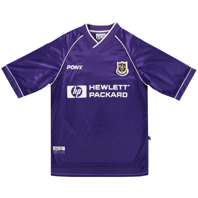 1998-99 Tottenham Pony Away Shirt L Football Shirt