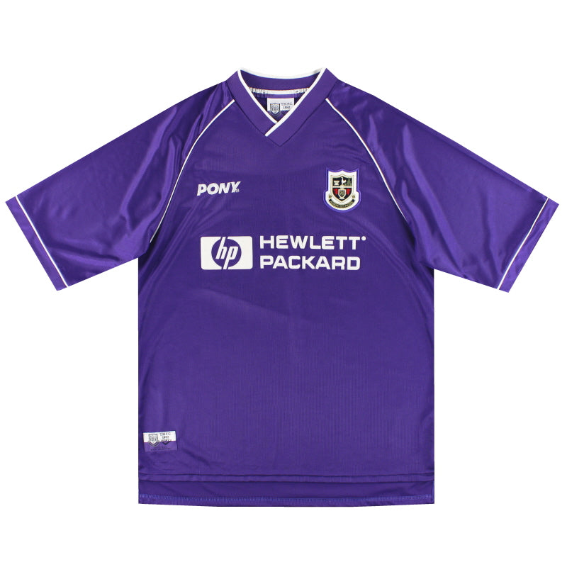 1998-99 Tottenham Pony Away Shirt L Football Shirt