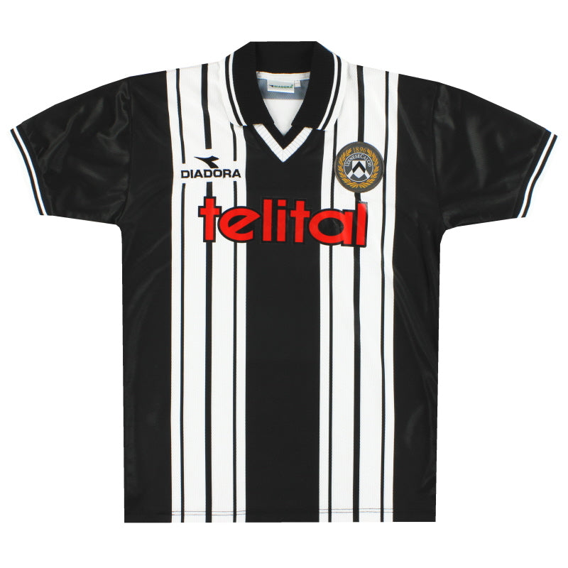 1998-99 Udinese Diadora Home Shirt M Football Shirt