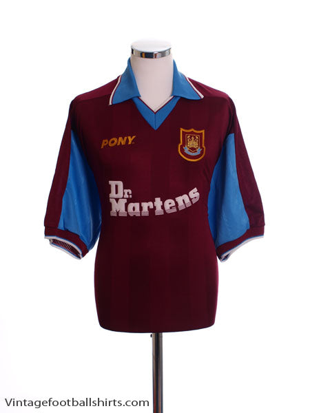 1998-99 West Ham Home Shirt XL Football Shirt